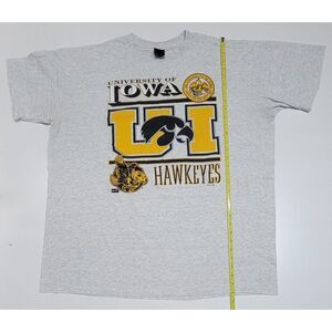 Vintage 1992 University Of Iowa‎ Hawkeyes T Men's Size 3XLT Tallman Rare